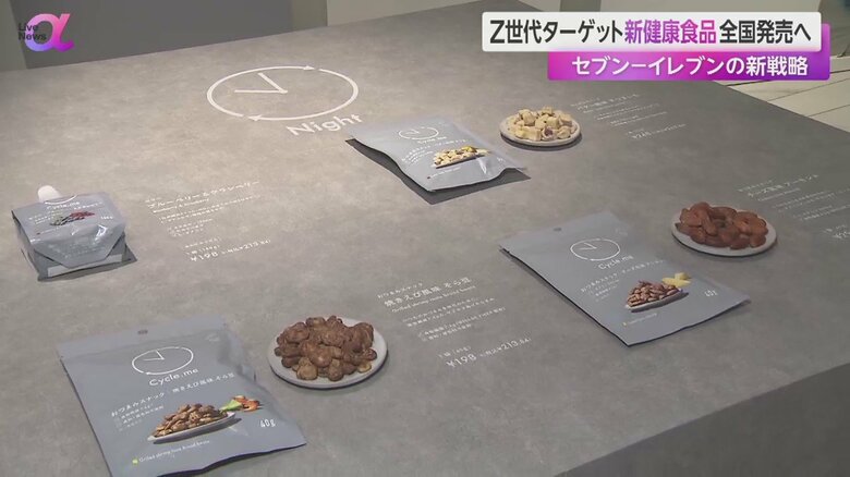 時間帯に合った栄養を摂取できる
