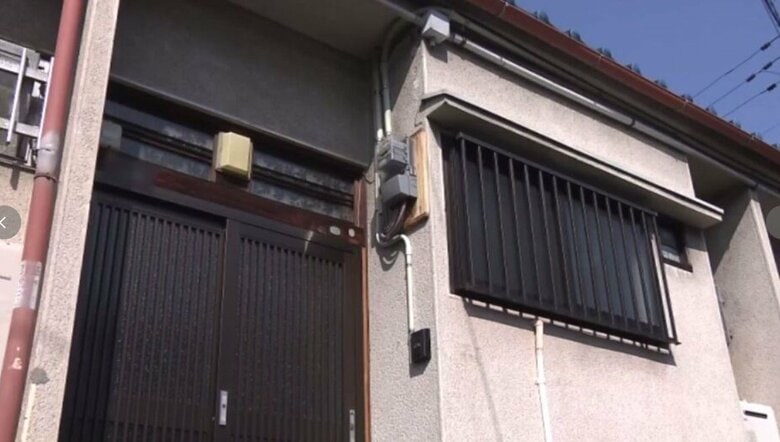 遺棄されていた住宅