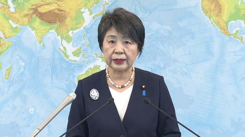 「イスラエルの自衛権」への支持は述べず…