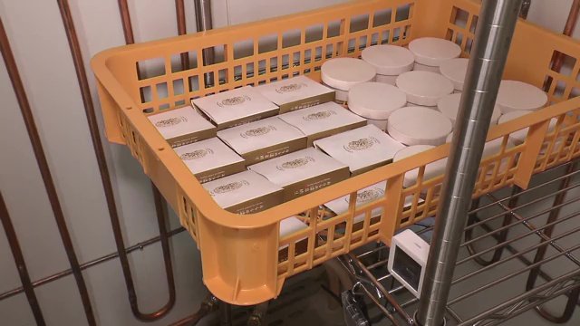 配管に温泉を通し温度と湿度を調整