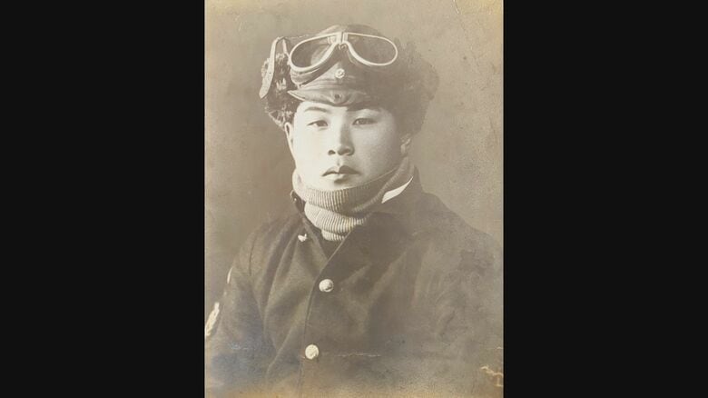 旧日本海軍航空隊の偵察員だった松浪清さん
