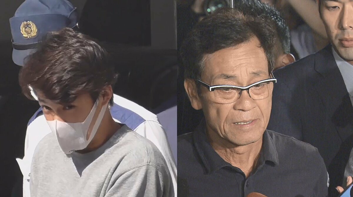 清水アキラさんが三男 良太郎 32 容疑者逮捕にコメント 誠心誠意 罪を償ってほしい 夫婦げんかで妻を家具に叩きつけ