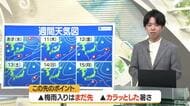 【天気／山形】梅雨前線を天気図で表すと？＆10日の詳しい天気　中村友祐気象予報士の天気予報(2)