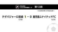 今季11勝目　テゲバジャーロ宮崎　鹿児島ユナイテッドFCに勝利
