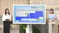 23日の富山は梅雨前線が南下、日中は「心地の良い日差し」　週末は台風7号の影響注意【ソラをライブ】
