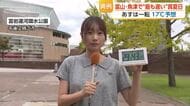 富山で「真夏日」　富山市と魚津市は統計開始以来で最も遅い記録　強い南風で気温が上昇