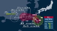 【台風情報】強い台風18号が大東島地方に接近　今夜遅くからあす朝に夏休みシーズンの沖縄・奄美を直撃へ　奄美地方の予想最大瞬間風速は60メートル