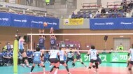 鹿児島・薩摩川内市でバレーボール・Vリーグ女子公式戦 熱戦に会場沸く