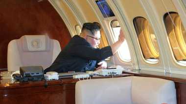 米朝首脳会談:金委員長専用機“エアフォース・ウン”は? 謎の旅客機飛行ルート