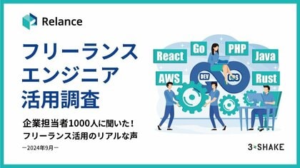 【企業担当者1,000名に聞いた!】フリーランスエンジニア活用のリアルな声!