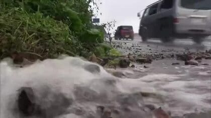 一時大雨警報も…中・下越中心にまとまった雨　20日夕方にかけて土砂災害に注意を