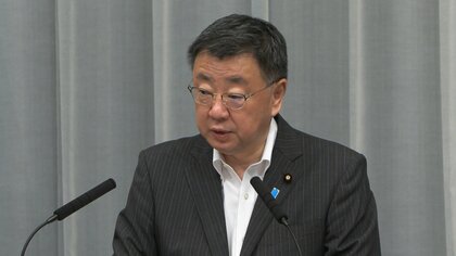 【速報】松野官房長官「6時35分頃、黄海上空で消失」北朝鮮の発射で