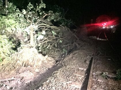 JR室蘭線で回送列車が脱線＿線路に流れ込んだ土砂や倒木と衝突しトンネル内で停止＿ケガ人なし＿東室蘭～長万部間で始発から運転見合わせ＿特急北斗など23本運休〈北海道伊達市〉