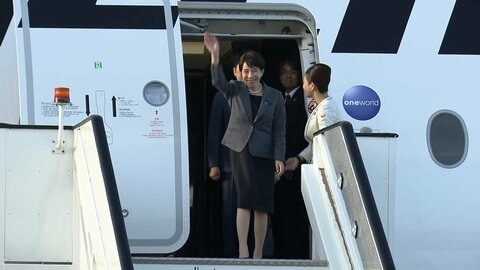 高市総理がイギリスに到着　きょう日英首脳会談へ
