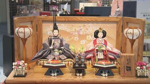“豪華七段飾り”は「全体の1割弱ぐらい」ひな人形でも進む多様化 今の主流はコンパクトなもので卓上サイズまで