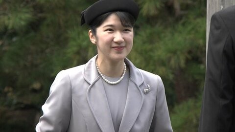 愛子さま武蔵陵墓地へ　淡いグレーの参拝服で拝礼　11月のシンガポール公式訪問を報告