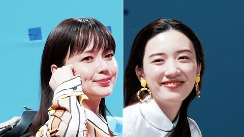 永野芽郁 美肌映え真っ白ワンピース姿で登場 多部未華子と真っ赤なオープンカーで“夏を感じる”新CM