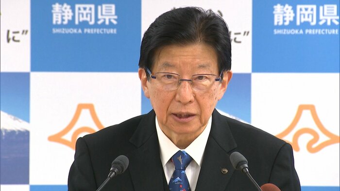 川勝知事の定例記者会見(1月15日)