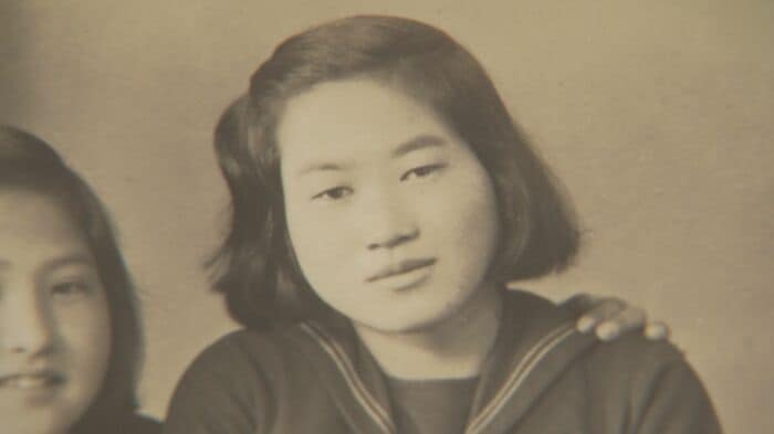 女学校時代の藤原さん