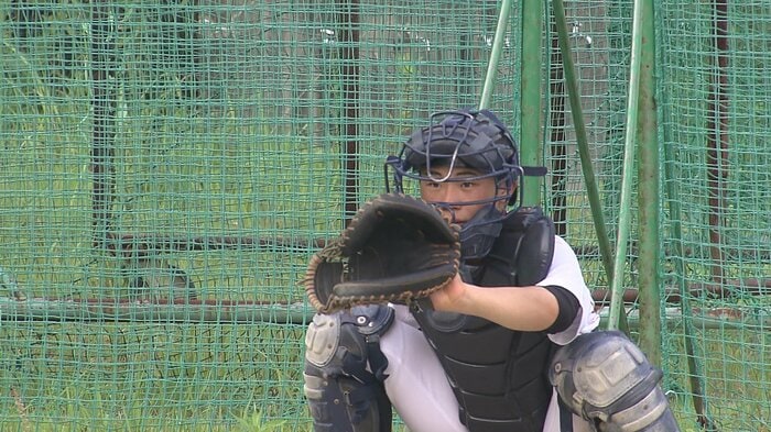 キャッチャー 池田賢世選手