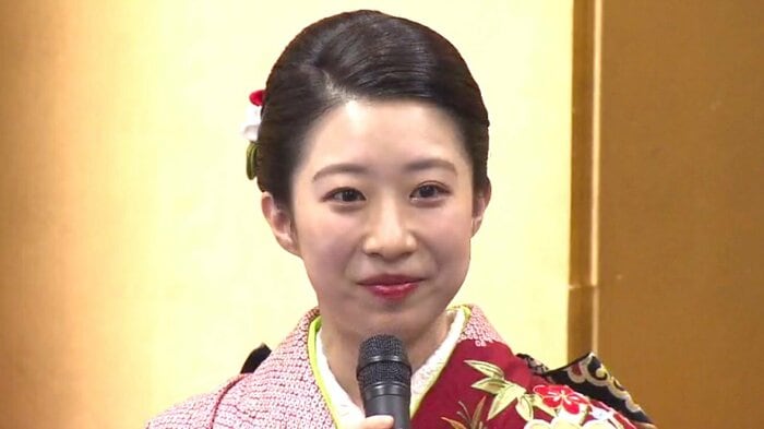 「斎王代」に選ばれた山内彩さん