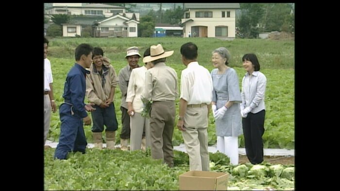 平成17（2005）年9月　那須で静養された両陛下と紀宮さま（栃木・那須町）