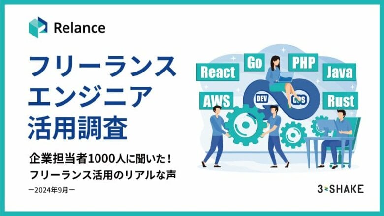【企業担当者1,000名に聞いた!】フリーランスエンジニア活用のリアルな声!