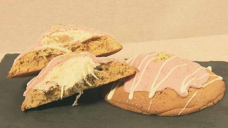ザクザク×ふわふわの新食感…トルコの綿菓子“エンジェルヘアー”を忍ばせた新作クッキーがSNSで話題｜FNNプライムオンライン