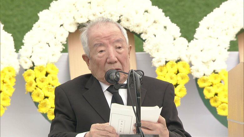 【長崎平和祈念式典】平和への誓い（全文）「絶対に核兵器は使ってはならない。使ったらすべてがおしまい」93歳被爆者の訴え｜FNNプライムオンライン