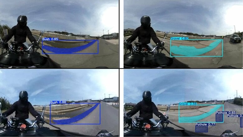 二輪車事故の低減へ 路面上の危険物検出手法の汎用性を検証 Journal of Digital Life に大阪経済大学・井上晴可准教授らが論文発表