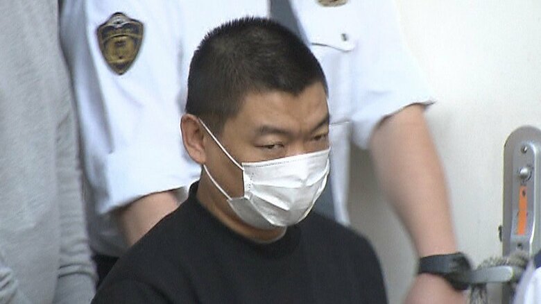 逮捕された寧永軍容疑者(10日 池袋署)