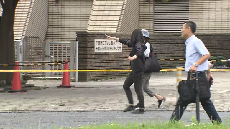 薬品の誤投入が起きた温水プール。利用者ら200人が避難したという。