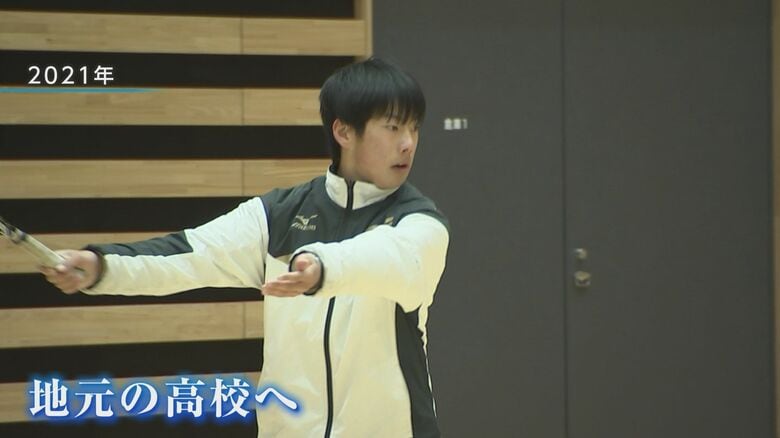 高校では部活動などで充実した日々