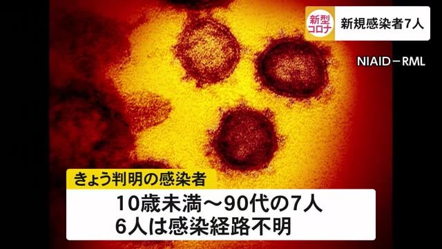 新型コロナウイルス 沖縄で新たに7人感染