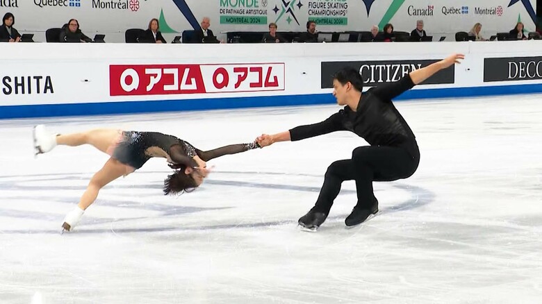 フリーのデススパイラル（2024年世界選手権）