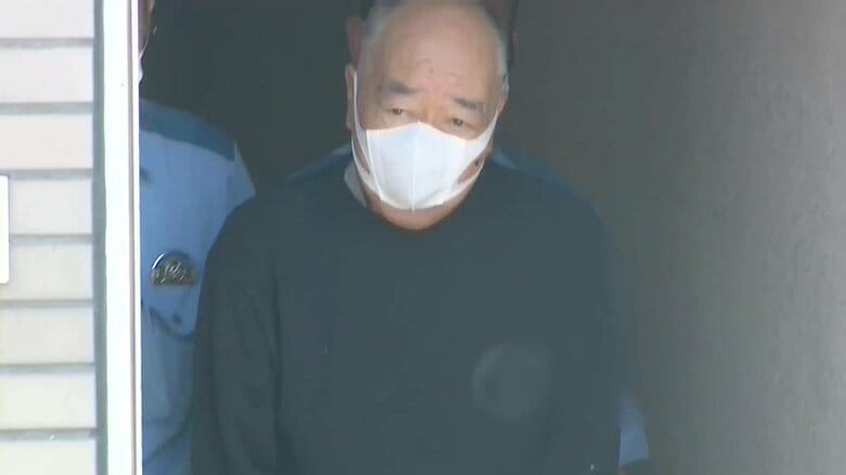 木村勉容疑者（73）