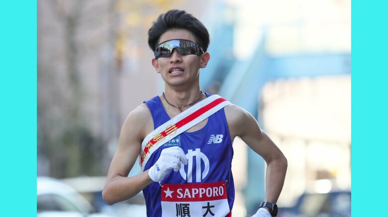 箱根駅伝で順天堂は総合2位に（提供：父 亮二さん）