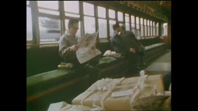 車内の様子（1972年）