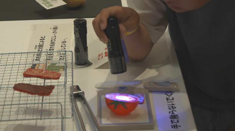 食中毒予防に関する展示