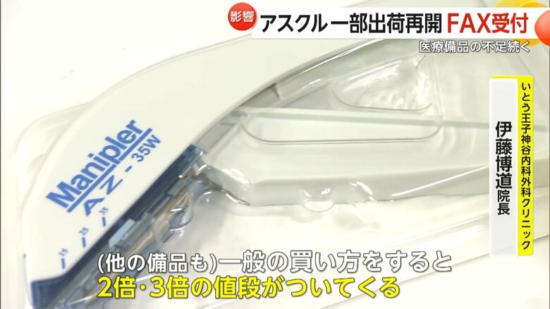 「いとう王子神谷内科外科クリニック」は現在、別のサイトから購入しているという