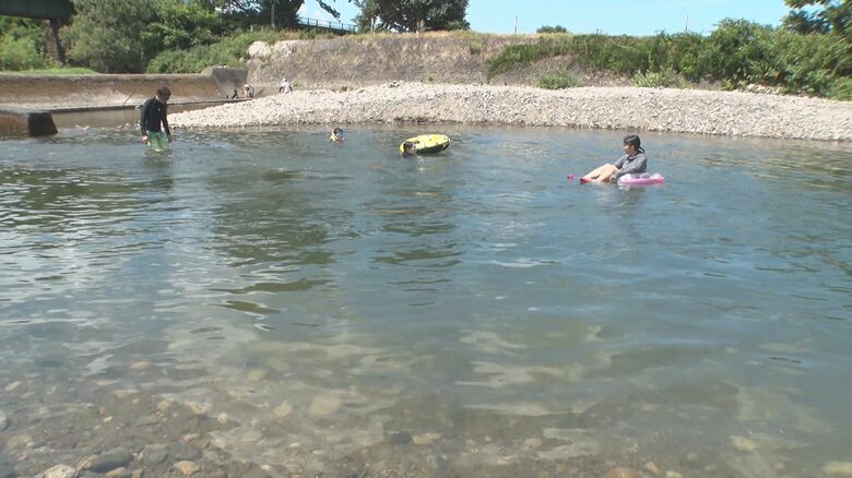 水難事故があった早出川