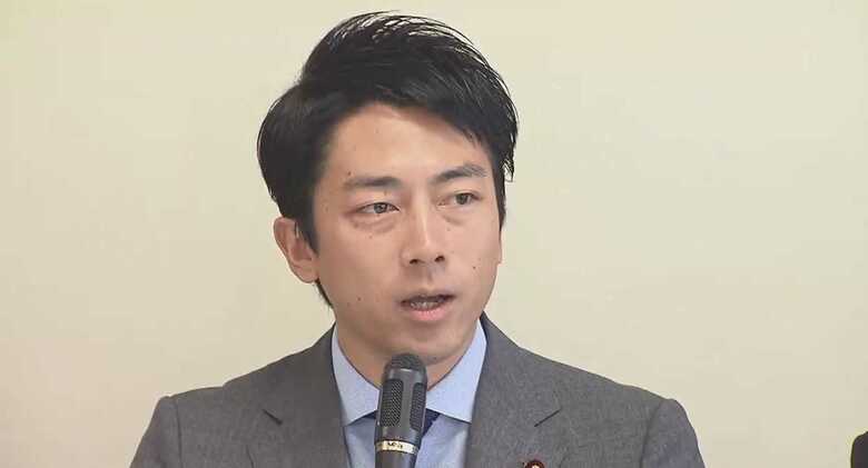 厚生労働部会で発言する小泉進次郎氏