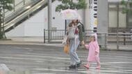 前線や台風30号の影響…東海3県は27日にかけて雷を伴った激しい雨に注意 25日の予想雨量は多い所で1時間30ミリ
