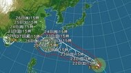 【台風情報】「トリプル台風」が発生中　台風18号・台風19号・台風20号の進路予想と影響は　沖縄は雨風が強まり荒れた天気になる恐れ　