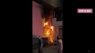 福山市でアパート火災　焼け跡から1人遺体　住人の高齢男性か