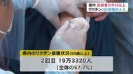 65歳以上の高齢者ワクチン接種…半分以上2回接種