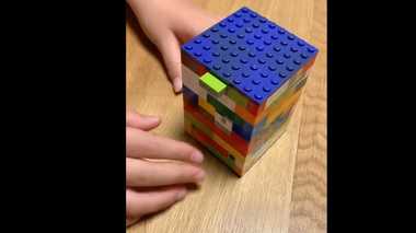 小学6年生がレゴで作った“カラクリ箱”がすごい! 「将来は建築士になりたい」