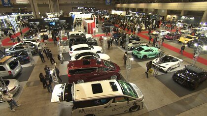 東京オートサロンで初公開　三菱はEV試作車　日産は｢フェアレディＺ」日本向けモデル