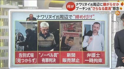 告別式をロシア当局が妨害か　ナワリヌイ氏の周辺に嫌がらせや圧力　プーチン氏の“さらなる粛清”に懸念