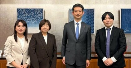 熊谷俊人千葉県知事へ、社会的養護経験者等の実態把握調査結果と若者支援施策に関する提言を実施